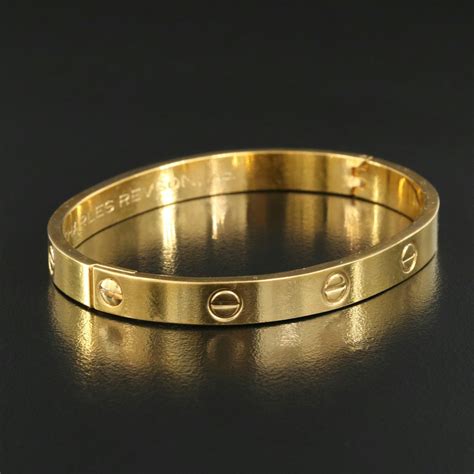 revson cipullo gold love bracelet.